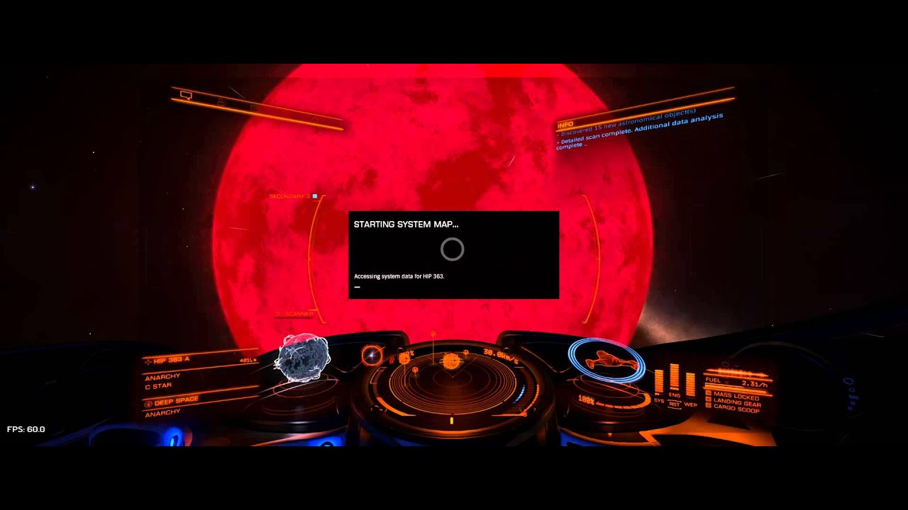 Elite Dangerous Jumping Into The Path Of A Carbon Star 21:9 HD