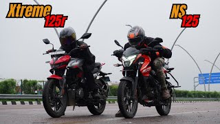 Hero Xtreme 125R Vs Pulsar Ns125 Drag Race