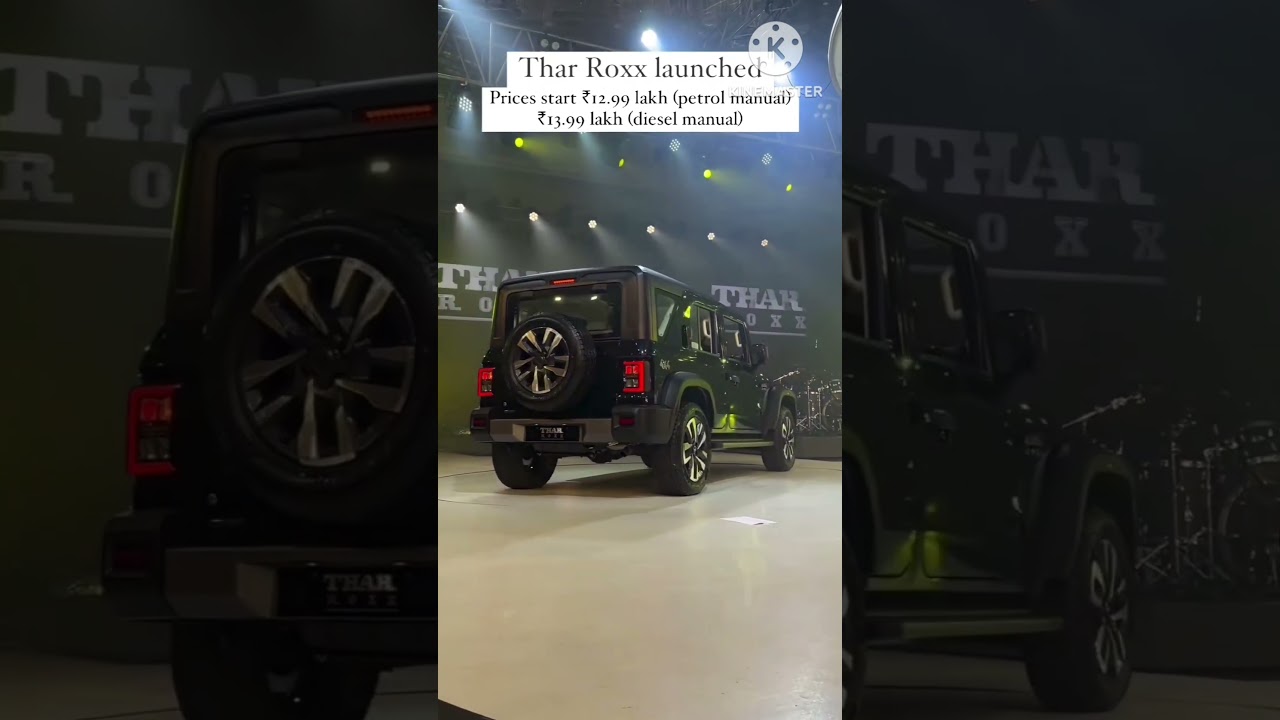 THAR ROXX 5 Door: Off-Roading Just Got a Whole Lot Cooler 