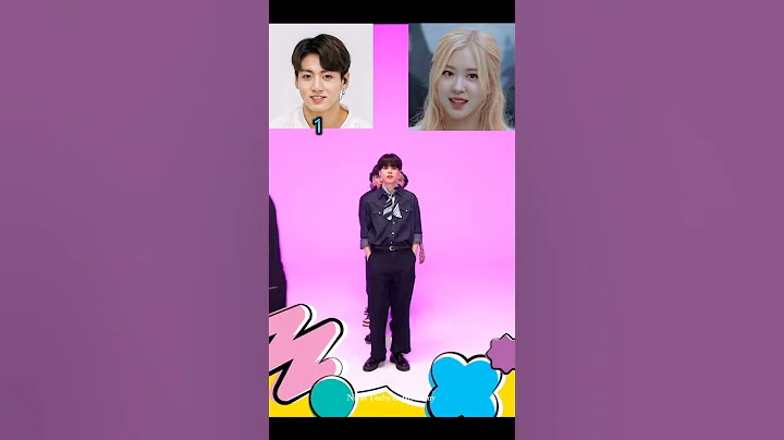 Jungkook and Rose,😱 #bts #blackpink #viral #shorts #taennie #roselisa #liskook #jalebibaby #short