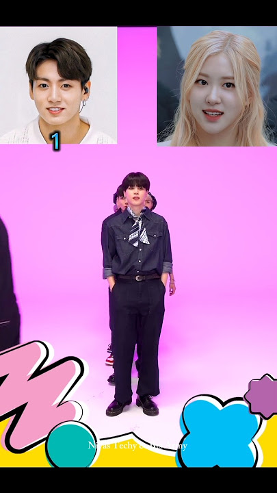 Jungkook and Rose,😱 #bts #blackpink #viral #shorts #taennie #roselisa #liskook #jalebibaby #short