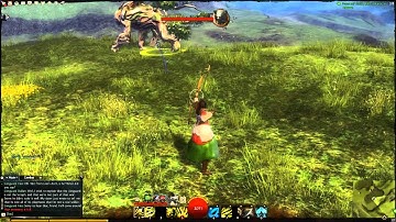 Guild Wars 2 - Norn Ranger  Gameplay with Elite Skill