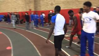 Brandon Moorer Of Seton Hall Prep Wins The Essex County Boys 55 Dash