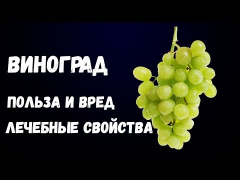 Виноград. Польза и Вред. Лечебные свойства.