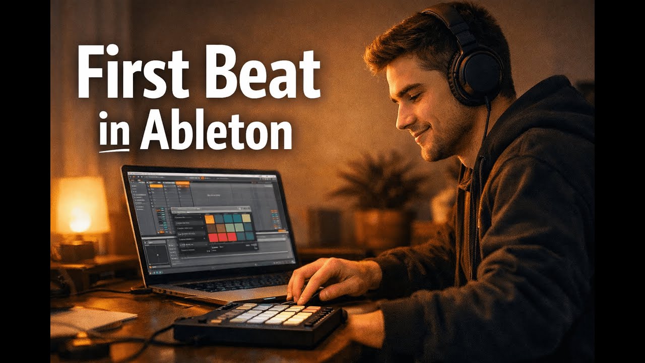 Let's Make Your FIRST Beat in Ableton Together (Easy + Chill) - YouTube