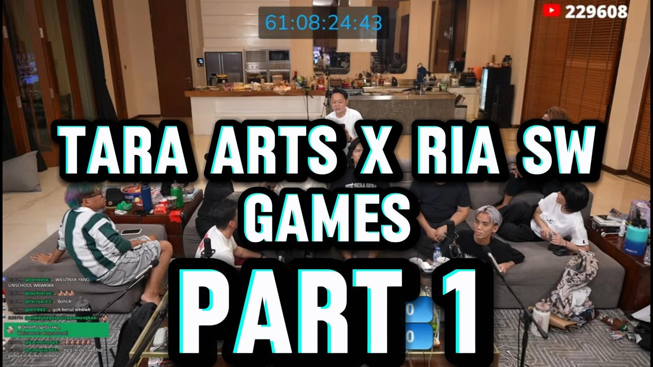 RIA SW DAN TARA ARTS MAIN GAME PART 1#marapthonseason3 #marapthon3 #marapthonthelasttale