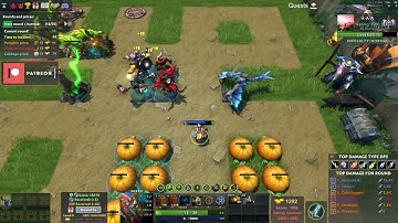 Dota 2 Random farm td full gameplay high rank 2024