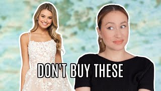 10 Gowns you shouldn't buy for a pageant