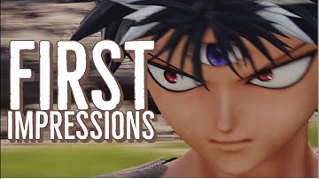 First Look Hiei Move-set and Abilities | Jump Force | DLC Spotlight