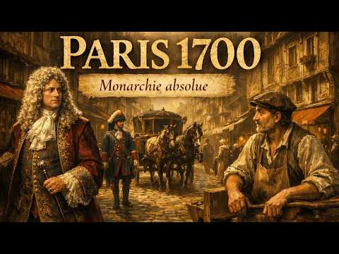 What was life like in Paris under the absolute monarchy (1700)?