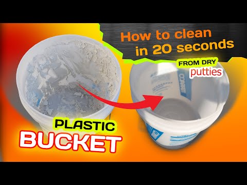 How To Remove Paint From Plastic Bucket