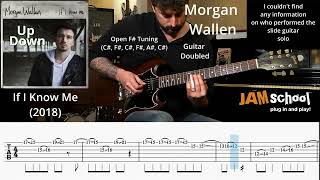 Morgan Wallen Up Down (Feat. Florida Georgia Line) Guitar solo with TAB