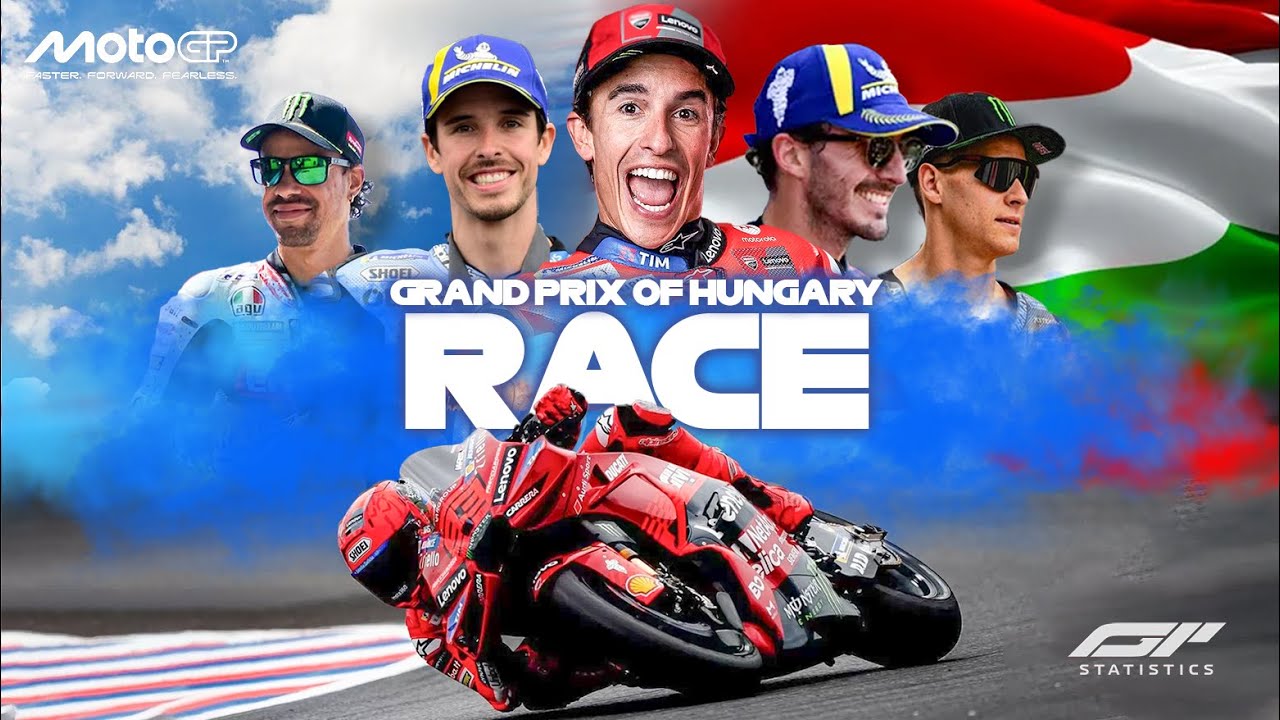 LIVE MOTOGP RACE | BALATON PARK - HUNGARIAN GP 2025 | Realtime Data & Commentary