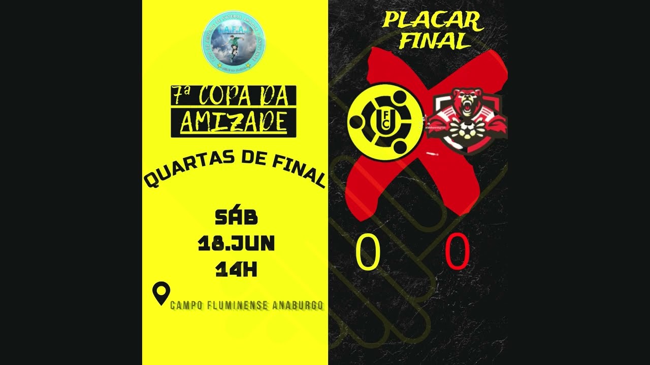 Ubuntu x Revolucionário Anaburgo | 4ª de Final [IDA] | 7ª COPA DA AMIZADE 2022 | Melhores Momentos