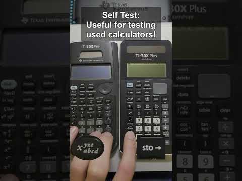 Video: Kur yra TI 30x faktorinis mygtukas?