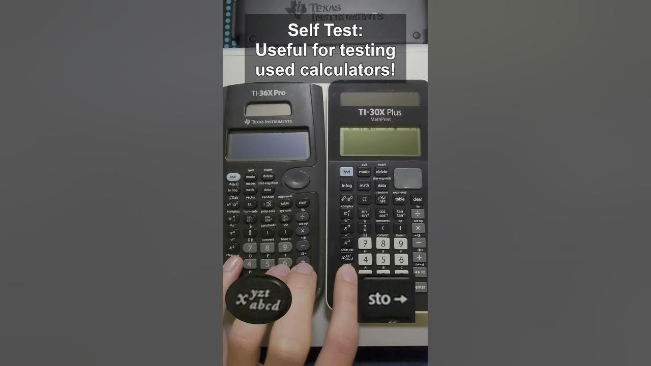 HIDDEN Key Combo on TI Scientific Calculators! TI36x Pro & TI30x Plus