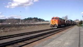 BNSF #4140, Filmed W/ WSURAILFAN