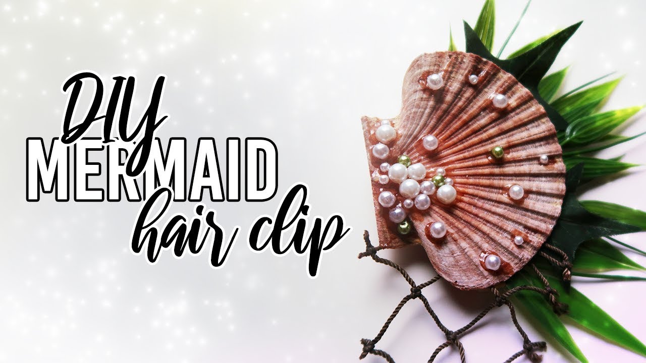 Swimmable Mermaid Hair Clip Accessory DiY