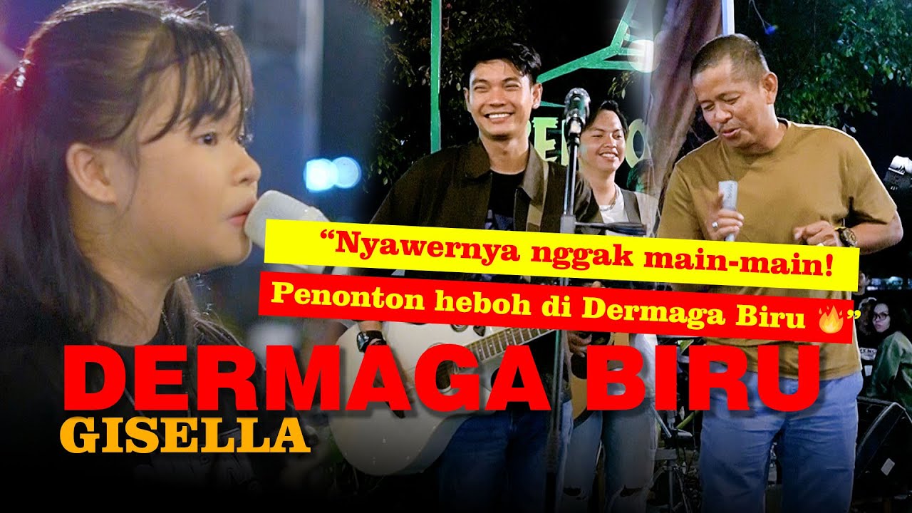 Dermaga Biru - Emen (Live Ngamen) Putri Gisella