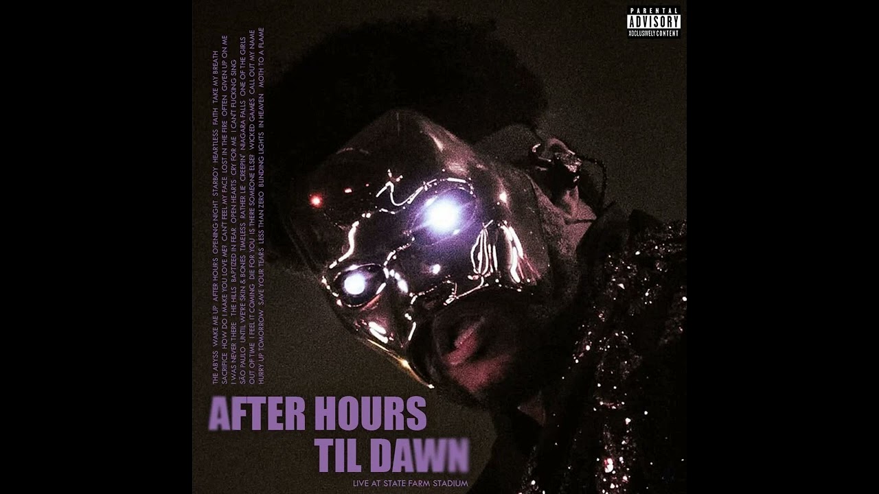 The Weeknd- Reflections Laughing/High For This/HOB/MTAF After Hours Till Dawn Tour.