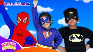 Apakah Kamu Kenal Superman? 🦸‍♂️ Lagu Superhero Anak | Spiderman, Batman & Lainnya - Kuku dan Cucudu