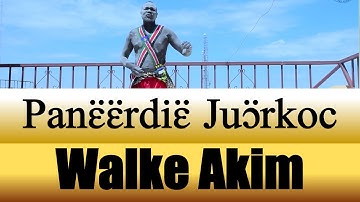Wal ke akem aka Ateny Majak released a new song honouring Koch Ariik for wrestling performances