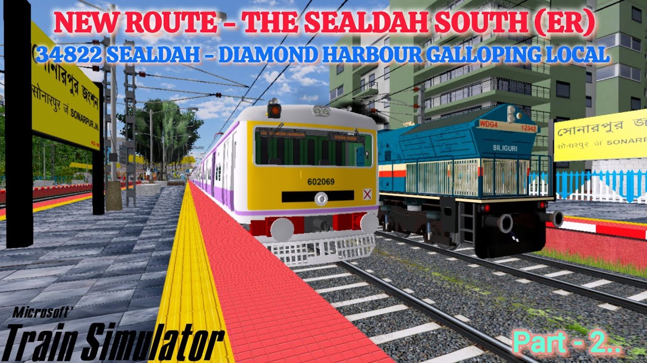 34822 SEALDAH - DIAMOND HARBOUR GALLOPING LOCAL | PART - 2 | Thrilling ...
