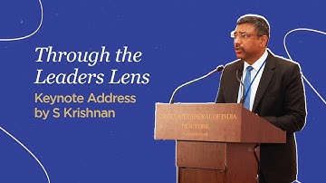 Keynote Address by S. Krishnan, Secretary, MeitY | #indiadayatunga