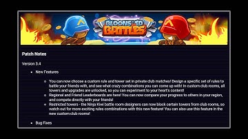 Bloons TD Battles 3.4 Analysis