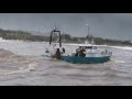 Fishing Boat Galatea ll, Coming in ,over the Greymouth Bar 24 06 2016  By BJHunter, Landscape Artist