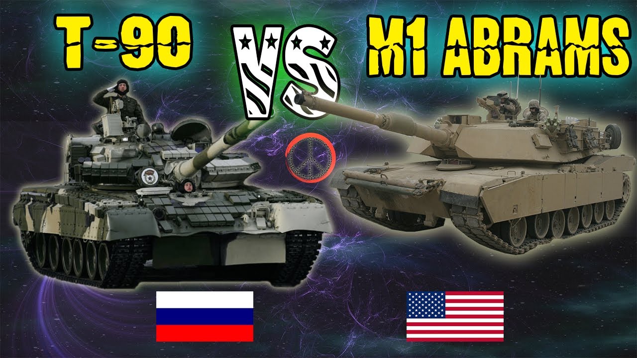 T-90 VS M1 Abrams Tank Comparison - Which One is better? - YouTube