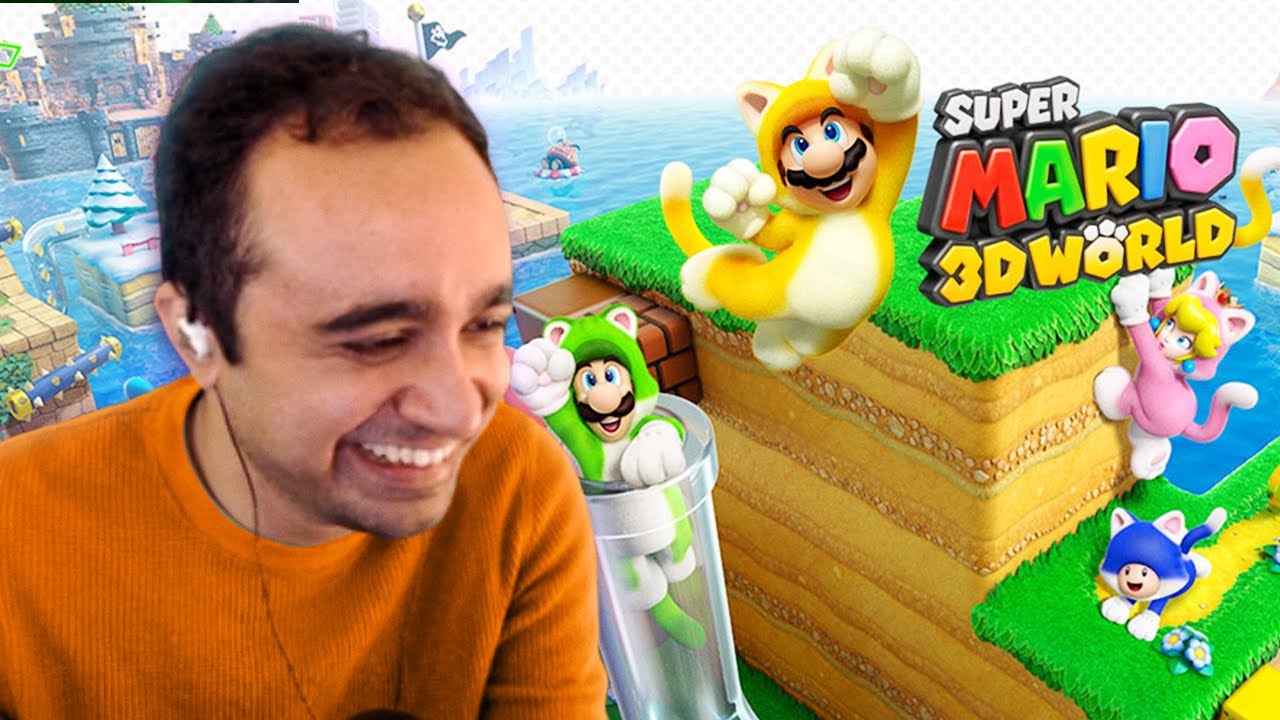 Squeex plays Super Mario 3D World! (Full Game Playthrough)