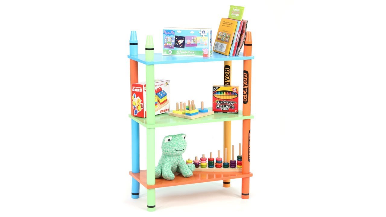 Crayon Bookshelf YouTube