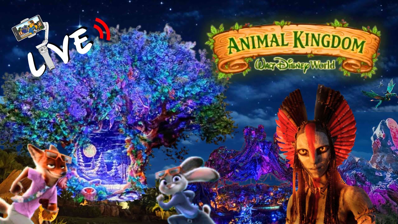 🔴[LIVE] Animal Kingdom à Disneyworld et Pandora : Le monde Avatar !!