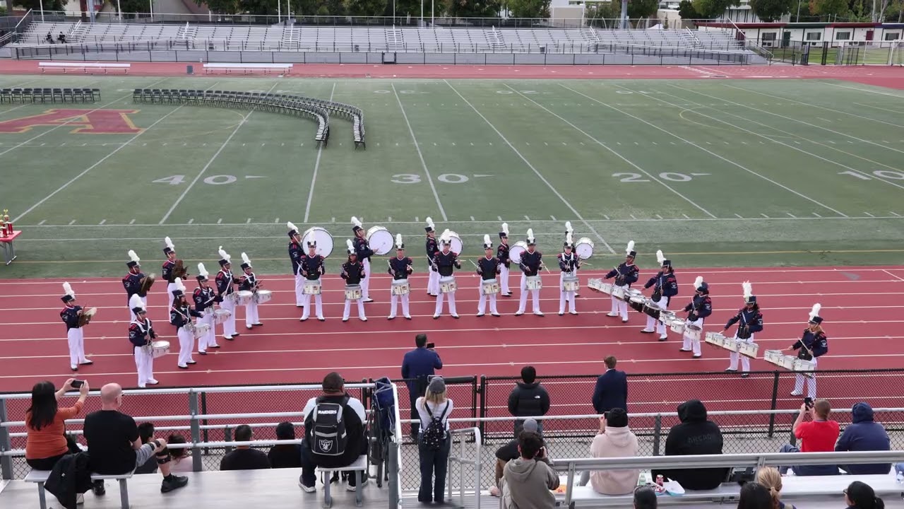 Beckman Drumline Arcadia Festival of Bands 2025
