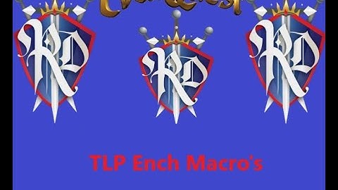 Everquest Enchanter TLP Beginner Macro Guide