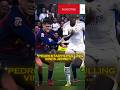 🔥 Pedri Pulls Vinícius’s Shirt in El Clásico! ⚡#shorts #soccer