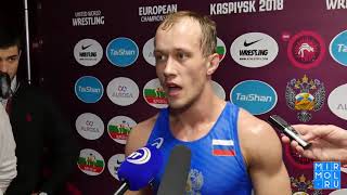 Сергей Емелин - чемпион Европы по греко-римской борьбе