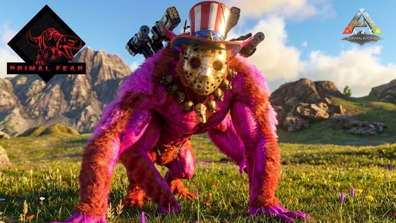 Taming Four Armed Buffoon Creatures and Neckrotic Wyvern In Primal Fear || ARK Survival Evolved 