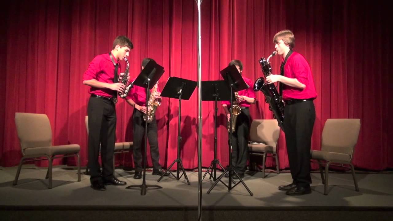 2012 Houston Underground The MainStream Saxophone Quartet YouTube
