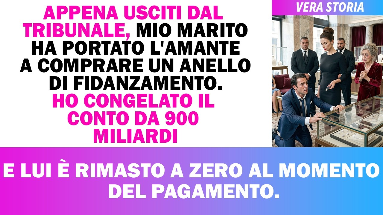Il giorno in cui mio marito ha sbattuto le carte del divorzio sul tavolo della cucina, non ha detto una parola. Otto anni di matrimonio, cancellati con un gesto. Dietro di lui c'era una ragazza...