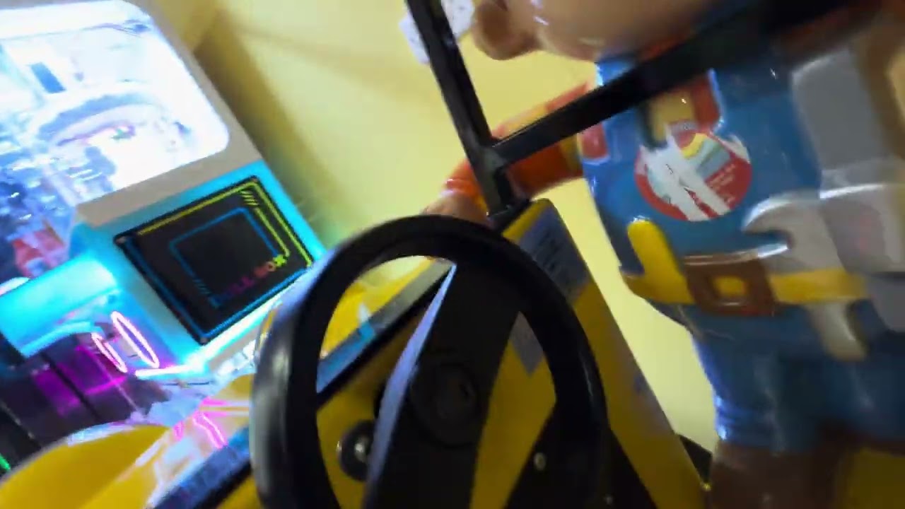 Jolly Roger Video Option Bob the Builder Scoop Kiddie Ride (Low Volume)