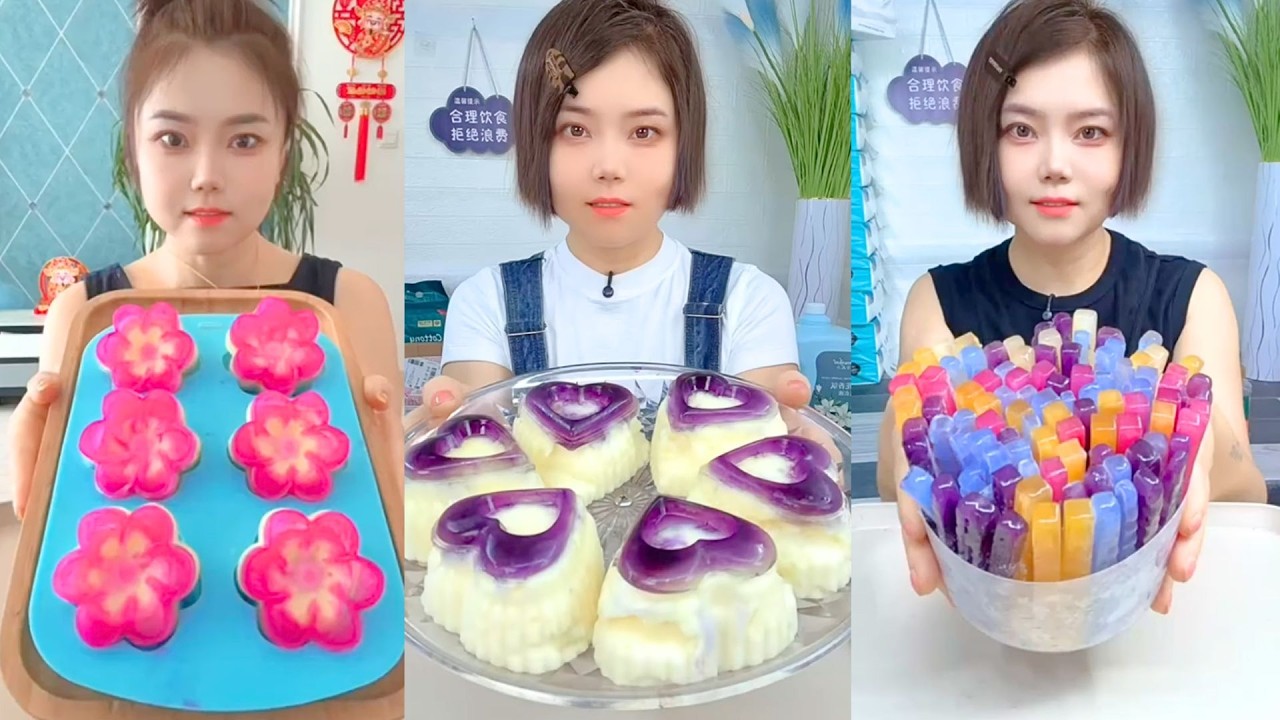 Homemade Traditional Chinese Ice Eating Show #84