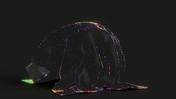 A Colorful INVISIBILITY CLOAK! (Blender Motion Graphics)