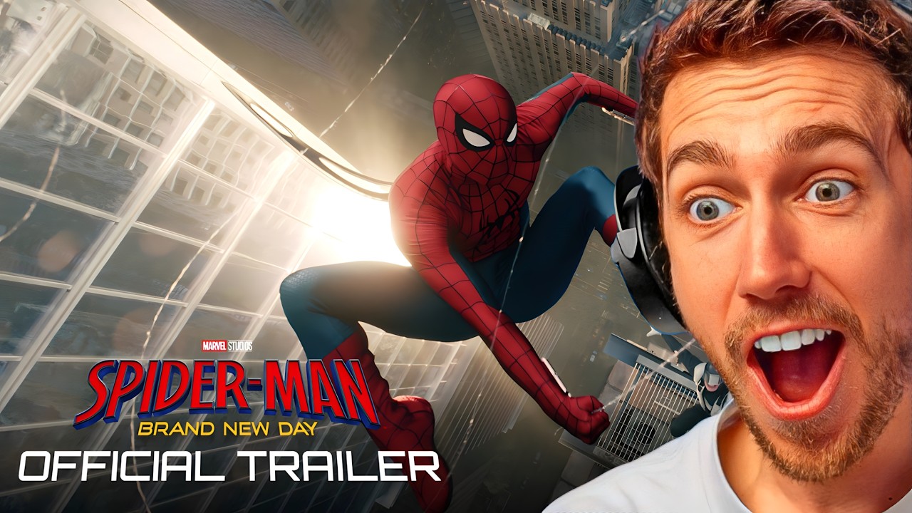 MINIMINTER REACTS TO SPIDER-MAN BRAND NEW DAY TRAILER