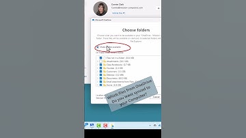 How to control the OneDrive sync #shorts #OneDrive