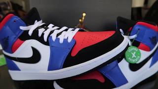 Æsel knus Mursten Jordan 1 Mid Top 3 | On Feet - YouTube