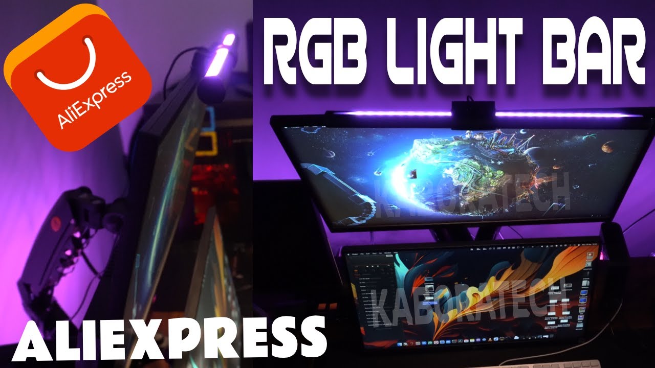 Best Budget Monitor Light Bar from Aliexpress YouTube