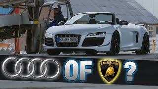 Audi R8 Met Lamborghini Motor?