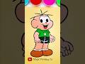 Monica cebolinha💚Jimmy Five #trending #cartoon #shortfeed #monica #cebolinha #magicpaintingtv